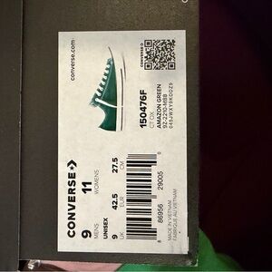 Converse Amazon Green High-Tops